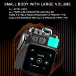 DK08 Smart LED Screen Cool Style Portable RGB Light Bluetooth Speaker, DK08