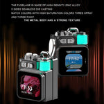 DK08 Smart LED Screen Cool Style Portable RGB Light Bluetooth Speaker, DK08