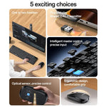 Yesido KB42 2.4G Business Wireless Keyboard Mouse Set, Arabic Version, English Version