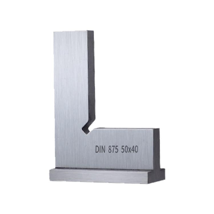 Équerre de menuiserie à bord plat à 90 degrés en acier au carbone en forme de L, Équerre à tranchant de couteau, 50x40, 75x50, 100x70, 3pcs/Set