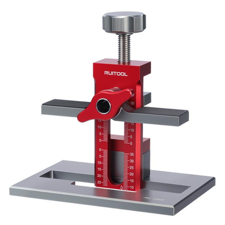 Aide multifonctionnelle RUITOOL pour installation de porte d'armoire avec base, sans foret, avec foret de 10mm, avec forets de 6/8/10mm