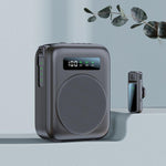 M10 Mini Wireless Microphone Teaching Voice Amplifier with Screen Display