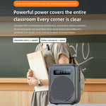 M10 Mini Wireless Microphone Teaching Voice Amplifier with Screen Display