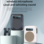 M10 Mini Wireless Microphone Teaching Voice Amplifier with Screen Display