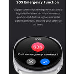 HD8 mini 1.29 inch BT5.4 Sport Smart Watch, Support Bluetooth Call / Sleep / Blood Oxygen / Heart Rate / Blood Pressure Health Monitor