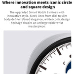 HD8 mini 1.29 inch BT5.4 Sport Smart Watch, Support Bluetooth Call / Sleep / Blood Oxygen / Heart Rate / Blood Pressure Health Monitor