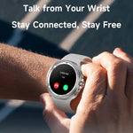 HD8C 1.43 inch BT5.4 Rotate Dial Smart Watch, Support Bluetooth Call / Sleep / Blood Oxygen / Heart Rate / Blood Pressure Health Monitor