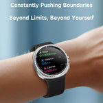 HD8C 1.43 inch BT5.4 Rotate Dial Smart Watch, Support Bluetooth Call / Sleep / Blood Oxygen / Heart Rate / Blood Pressure Health Monitor