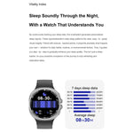HD8C 1.43 inch BT5.4 Rotate Dial Smart Watch, Support Bluetooth Call / Sleep / Blood Oxygen / Heart Rate / Blood Pressure Health Monitor