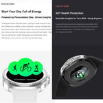 HD8C 1.43 inch BT5.4 Rotate Dial Smart Watch, Support Bluetooth Call / Sleep / Blood Oxygen / Heart Rate / Blood Pressure Health Monitor