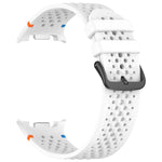 xDfind Alloy Black Buckle Honeycomb Breathable Silicone Watch Band, For Samsung Galaxy Watch8 / Watch8 Classic