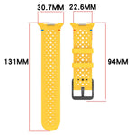 xDfind Ladder Black Buckle Honeycomb Breathable Silicone Watch Band, For Samsung Galaxy Watch8 / Watch8 Classic
