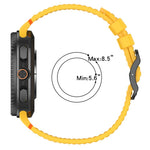 xDfind Ladder Black Buckle Honeycomb Breathable Silicone Watch Band, For Samsung Galaxy Watch8 / Watch8 Classic