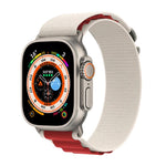 Buckle Loop Nylon Watch Band with 3D Curved Film, For Apple Watch Series 41mm