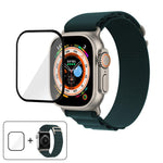 Buckle Loop Nylon Watch Band with 3D Curved Film, For Apple Watch Ultra 2 / 1 49mm