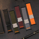 xDfind Parachute Buckle Stretch Nylon Watch Band, For Samsung Galaxy Watch8 / Watch8 Classic