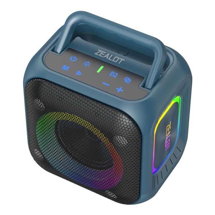 Zealot PT01 30W Portable Outdoor IPX6 RGB Stereo Bluetooth Speaker, PT01