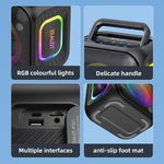 Zealot PT01 30W Portable Outdoor IPX6 RGB Stereo Bluetooth Speaker, PT01