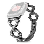 سوار ساعة معدني على شكل O من xDfind مع فيلم مقسى وغطاء PC مدمج، لسلسلة Apple Watch 10 مقاس 46مم، لسلسلة Apple Watch 10 مقاس 42مم، لسلسلة Apple Watch مقاس 44مم، لسلسلة Apple Watch مقاس 40مم، لـ Apple Watch Ultra 2 / 1 مقاس 49مم