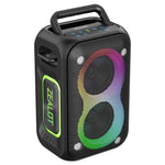 مكبر صوت بلوتوث محمول خارجي RGB ملون ستيريو Zealot PT02 بقوة 60 واط