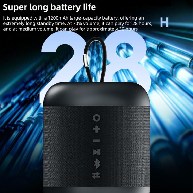 HB-01 5W Portable TWS Stereo Bluetooth 5.4 Speaker