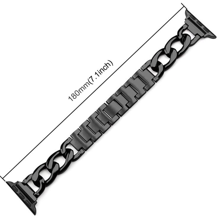 xDfind Double Circle Metal Watch Band, For Apple Watch 42 / 44 / 45 / 46 / 49mm, For Apple Watch 38 / 40 / 41 / S10 42mm