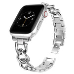 xDfind Double Circle Metal Watch Band, For Apple Watch 42 / 44 / 45 / 46 / 49mm, For Apple Watch 38 / 40 / 41 / S10 42mm