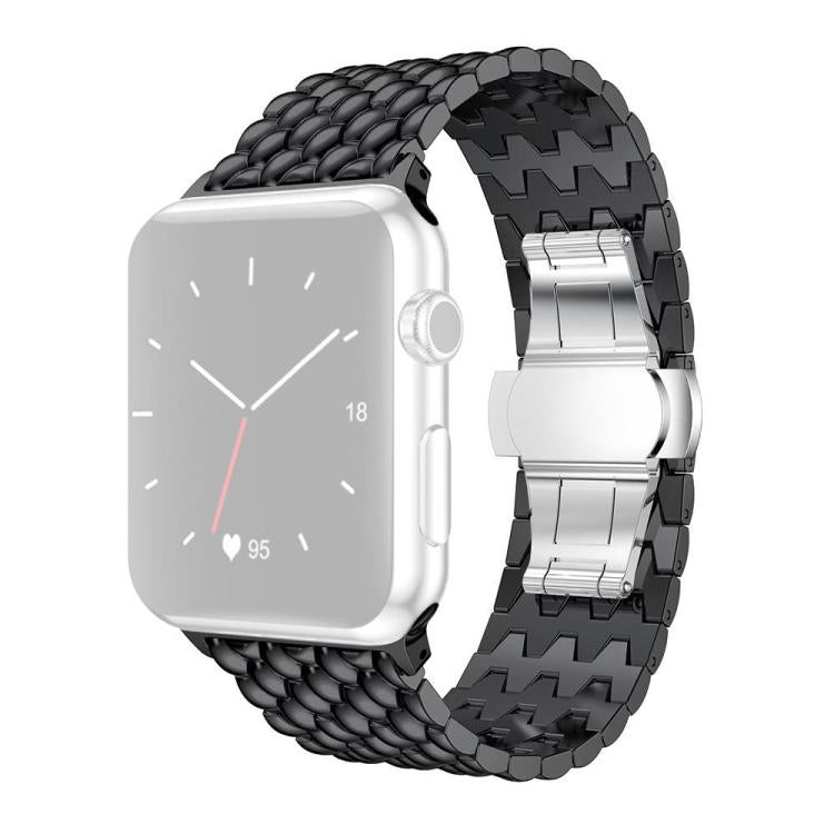 xDfind Dragon Texture Metal Watch Band, For Apple Watch 42 / 44 / 45 / 46 / 49mm, For Apple Watch 38 / 40 / 41 / S10 42mm