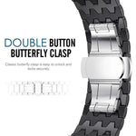 xDfind Dragon Texture Metal Watch Band, For Apple Watch 42 / 44 / 45 / 46 / 49mm, For Apple Watch 38 / 40 / 41 / S10 42mm