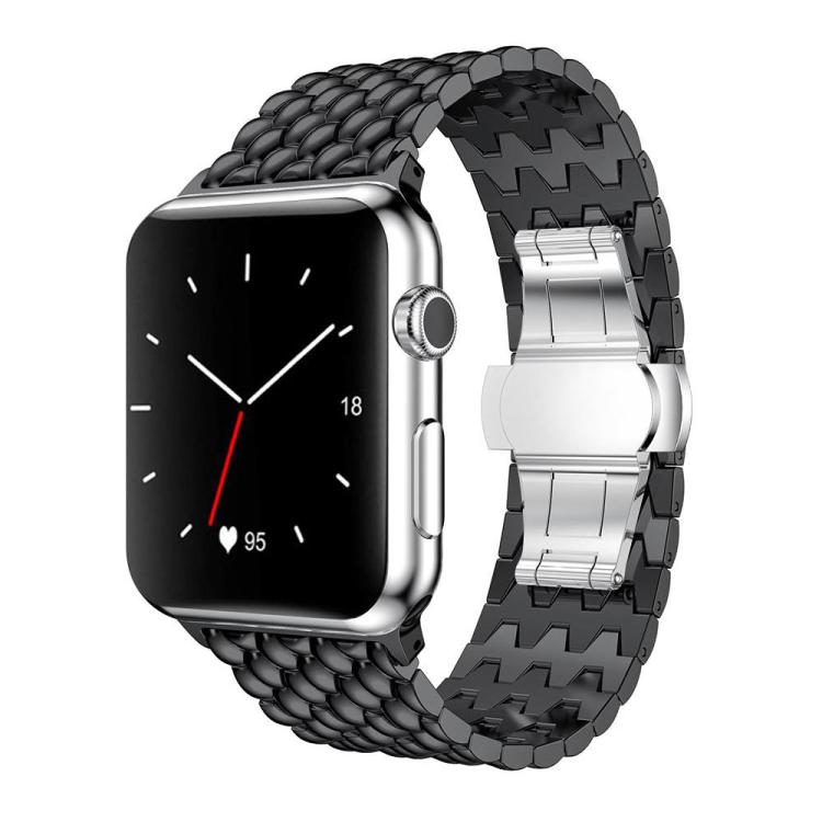 xDfind Dragon Texture Metal Watch Band, For Apple Watch 42 / 44 / 45 / 46 / 49mm, For Apple Watch 38 / 40 / 41 / S10 42mm
