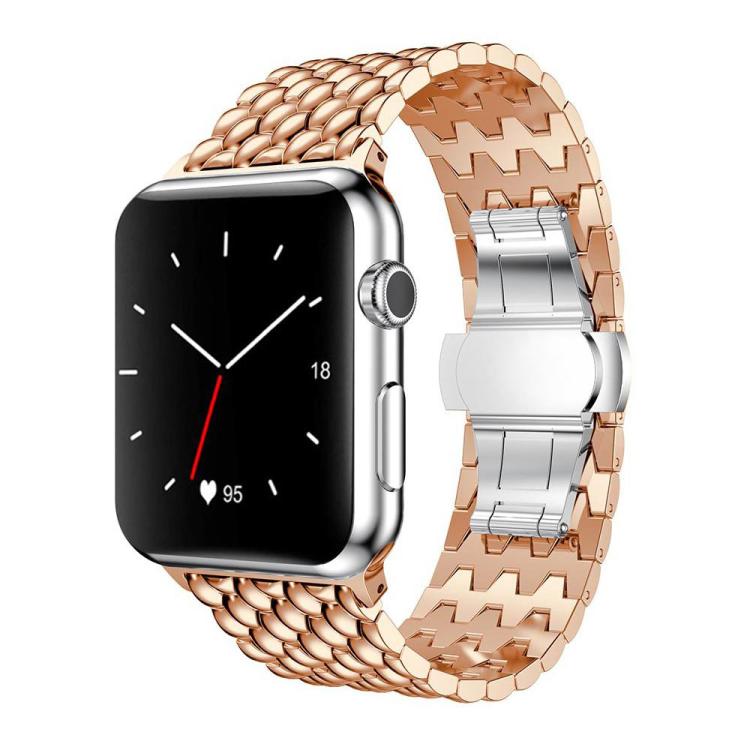 xDfind Dragon Texture Metal Watch Band, For Apple Watch 42 / 44 / 45 / 46 / 49mm, For Apple Watch 38 / 40 / 41 / S10 42mm