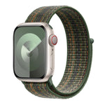 Basic Nylon Loop Watch Band with 3D Curved Film, For Apple Watch Series 40mm, For Apple Watch Ultra 2 / 1 49mm, For Apple Watch Series 45mm