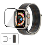 Basic Nylon Loop Watch Band with 3D Curved Film, For Apple Watch Series 40mm, For Apple Watch Ultra 2 / 1 49mm, For Apple Watch Series 45mm