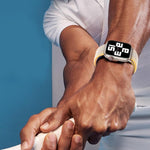 Basic Nylon Loop Watch Band with 3D Curved Film, For Apple Watch Series 40mm, For Apple Watch Ultra 2 / 1 49mm, For Apple Watch Series 45mm