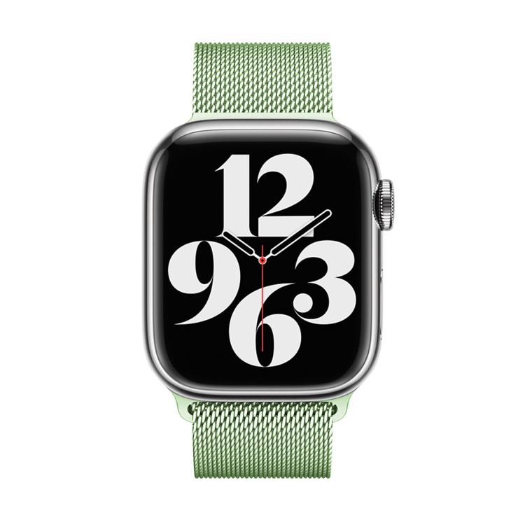 Milanese Stainless Steel Watch Band with 3D Curved Film, For Apple Watch Series 40mm, For Apple Watch Ultra 2 / 1 49mm, For Apple Watch Series 45mm