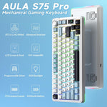 AULA S75 Pro 80 Keys wired/2.4G/Bluetooth Three Model Customizable Gradient Mechanical Keyboard