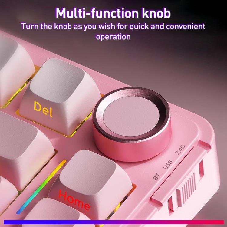 AULA S75 Pro 80 Keys wired/2.4G/Bluetooth Three Model Customizable Gradient Mechanical Keyboard