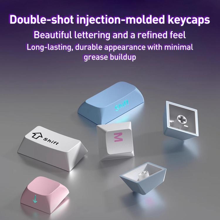 AULA S75 Pro 80 Keys wired/2.4G/Bluetooth Three Model Customizable Gradient Mechanical Keyboard