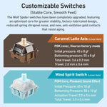 AULA F108 108 Keys Wired/2.4G/Bluetooth Three Model Customizable RGB Gaming Mechanical Keyboard