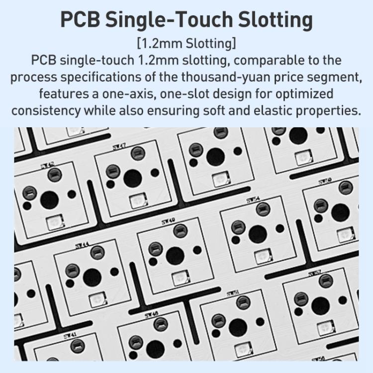 AULA F108 Pro 108 Keys Wired/2.4G/Bluetooth Three Model Customizable RGB Gaming Mechanical Keyboard