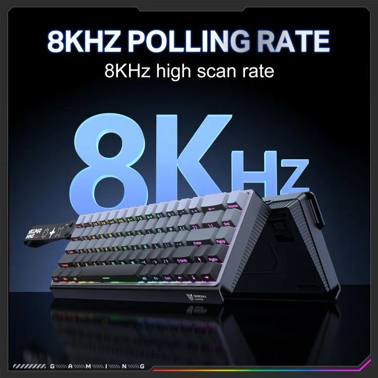 ONIKUMA G69 68 Keys RGB Lighting Wired Magnetic Axis Keyboard