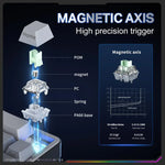 ONIKUMA G69 68 Keys RGB Lighting Wired Magnetic Axis Keyboard