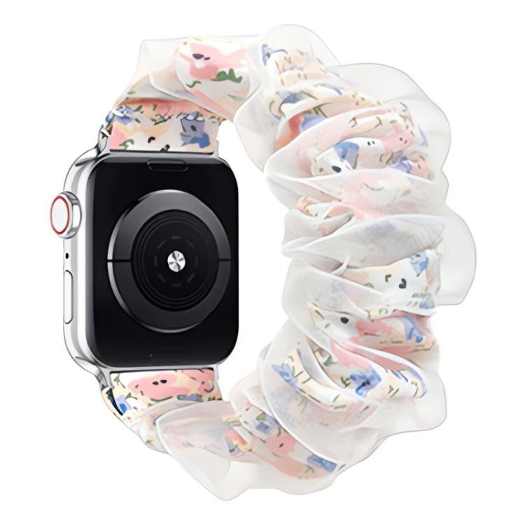 xDfind Polyester Hybrid Organza Double Layer Watch Band, For Apple Watch 42 / 44 / 45 / 46 / 49mm, For Apple Watch 38 / 40 / 41 / S10 42mm