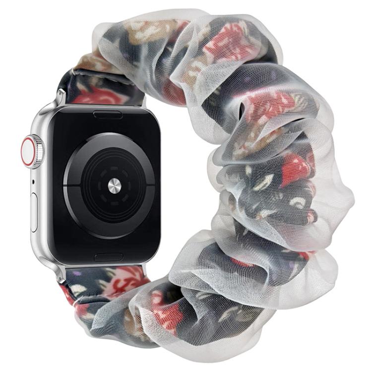 xDfind Polyester Hybrid Organza Double Layer Watch Band, For Apple Watch 42 / 44 / 45 / 46 / 49mm, For Apple Watch 38 / 40 / 41 / S10 42mm