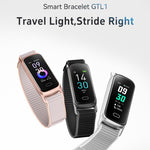 GTL1 0.96 inch TFT Screen Fitness Tracker Smart Wristband Support Heart Rate Monitoring