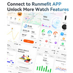 GTL1 0.96 inch TFT Screen Fitness Tracker Smart Wristband Support Heart Rate Monitoring