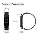 GTL1 0.96 inch TFT Screen Fitness Tracker Smart Wristband Support Heart Rate Monitoring