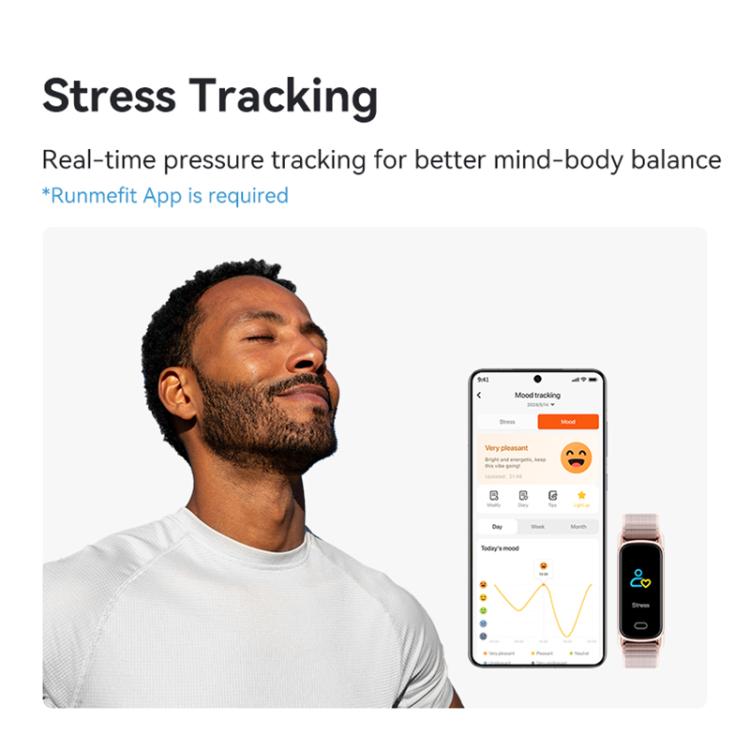 GTL1 0.96 inch TFT Screen Fitness Tracker Smart Wristband Support Heart Rate Monitoring