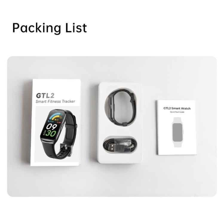 GTL2 1.47 inch TFT Screen Fitness Tracker Smart Wristband Support Heart Rate Monitoring