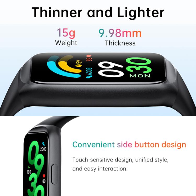 GTL2 1.47 inch TFT Screen Fitness Tracker Smart Wristband Support Heart Rate Monitoring